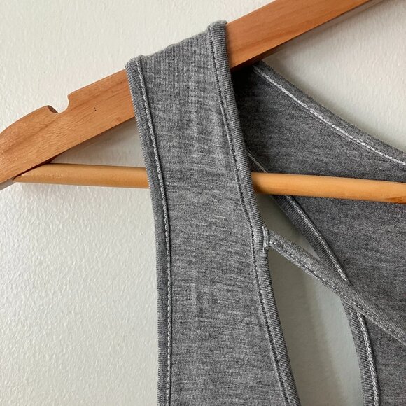 Free People "We the Free" Grey Sleeveless Tank Top, New with Tags - Picture 2 of 13